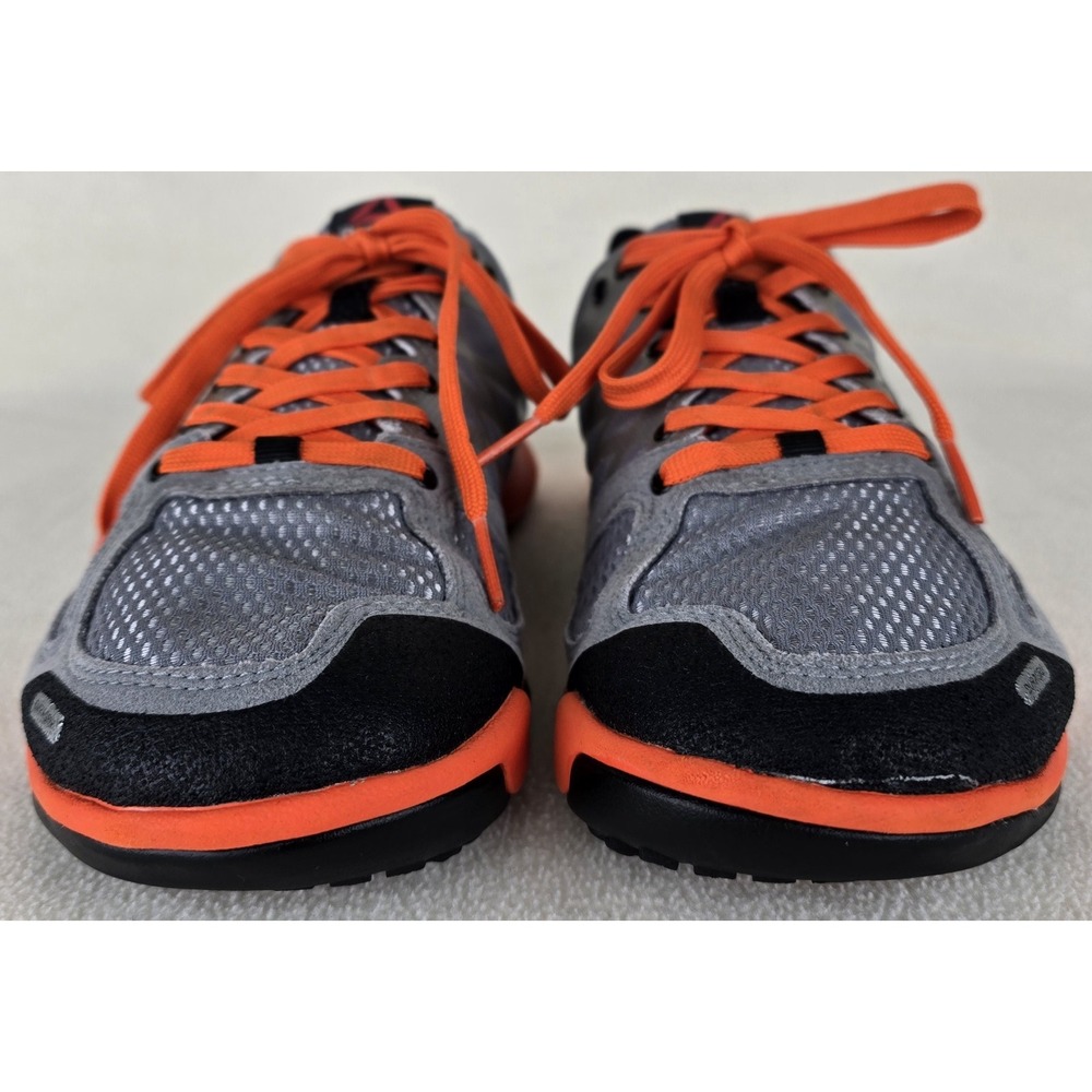 Reebok Crossfit Men Sz 6 Nano 2.0 Shoes Sneaker Gray Orange Training Traction 38 - Picture 4 of 9
